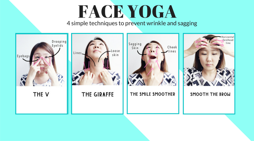 face yoga to prevent wrinkle and sagging