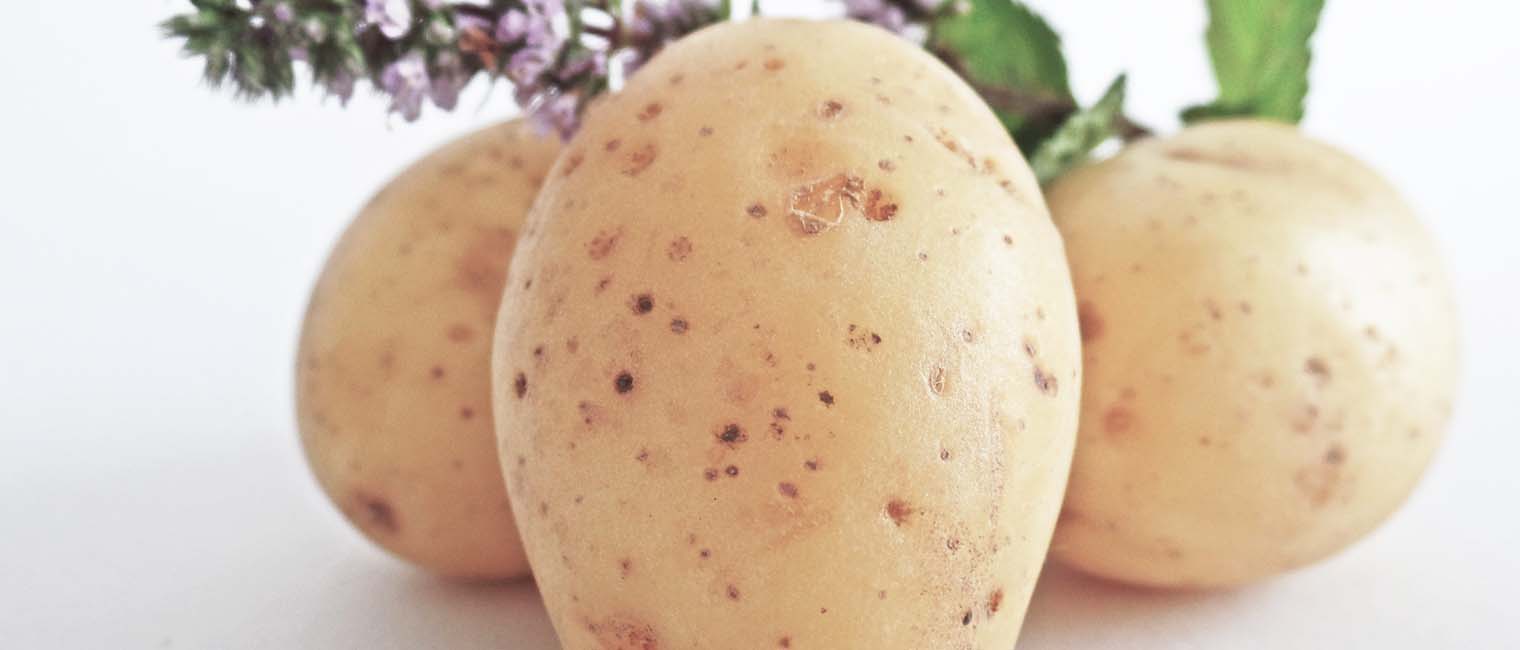 potatoes are rich in potassium, which helps manage water retention as well.