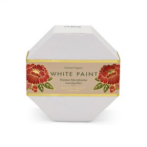 White Paint Soap 120g with Human Microbiome - front